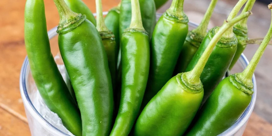 International green chile dishes
