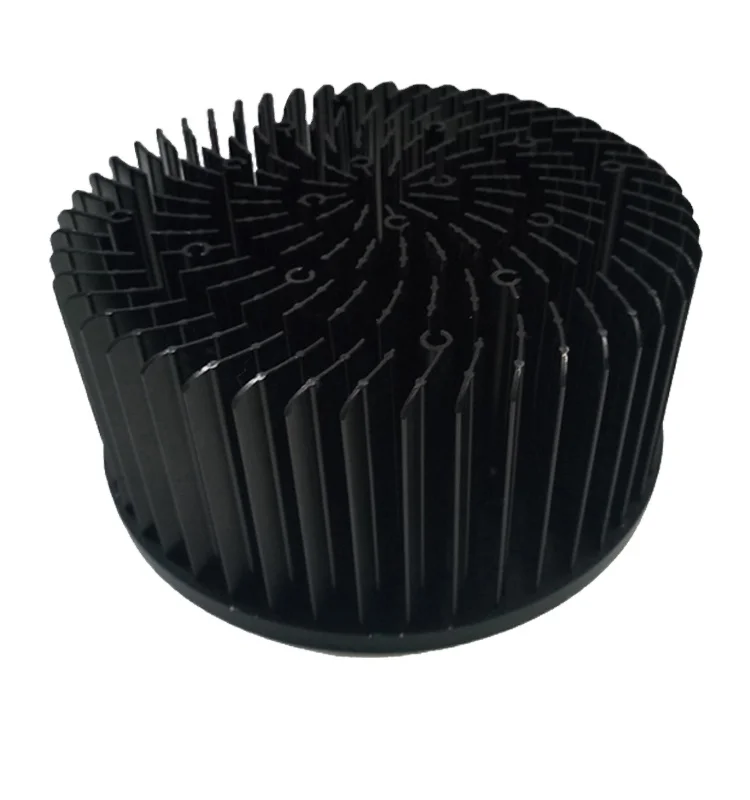 Cold Forging Heatsink For Power Amplifier, Splayed Pin Fin Heatsink, 120W Citizen Clu048 Heatsink