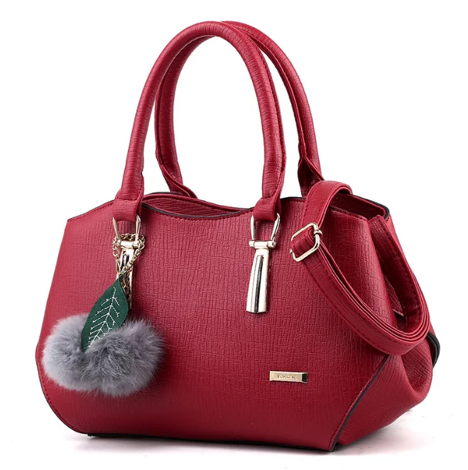 

Women's bag new fashion Korean handbag big bag simple one shoulder messenger middle aged mother's bag