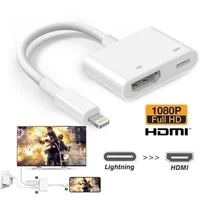 

2019 hot Lightning to Digital AV TV HDMI Cable Adapter with Lightning Charging Port for iPad iPhone