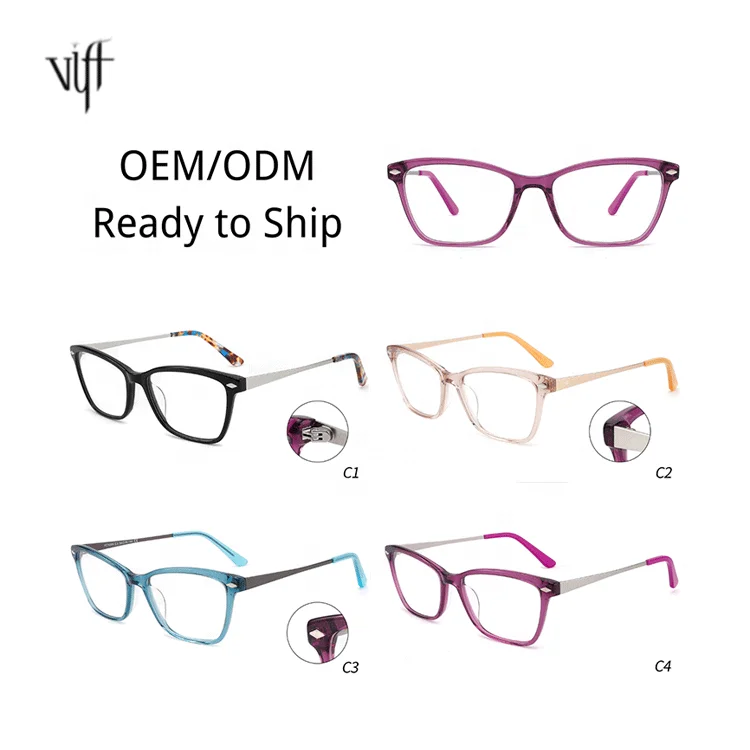 

Fashion Lens Glasses Optical Metal Frame Eyeglasses Custom Logo Mens Optical Glasses
