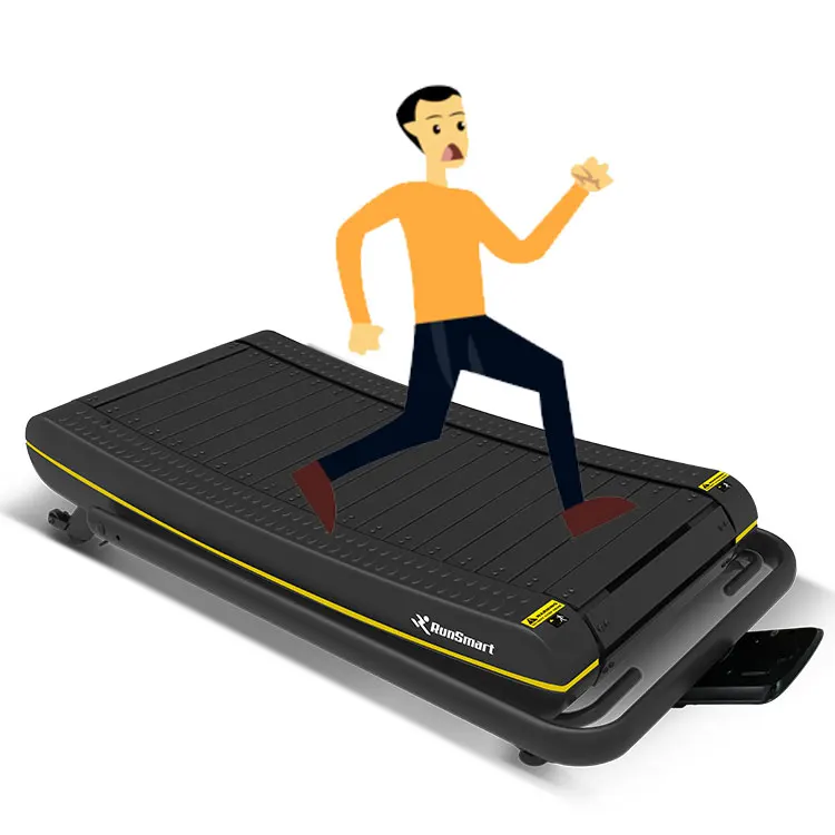 

Factory Directly Low Noise Smoothly Self Generating Folding treadmill small home use running machine, Black