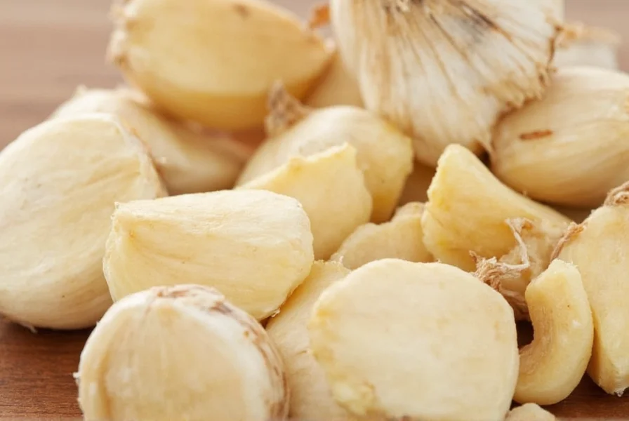 Garlic substitution chart showing fresh, powdered, and flaked alternatives