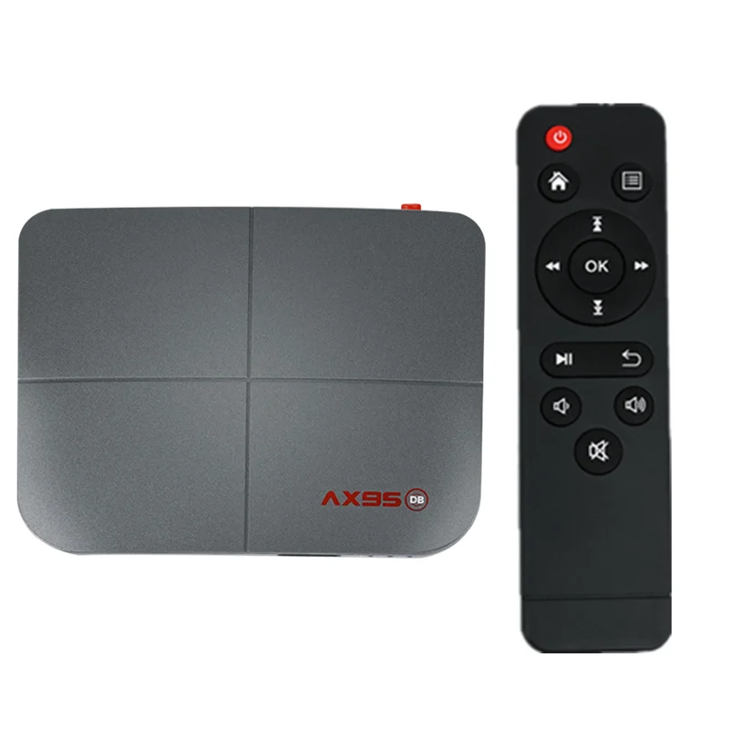 

NEW 8K AX95 Android 9.0 TV box Amlogic S905X3-B Box 4GB RAM 32GB 64GB 128GB ROM SUPPORTING BLUERAY BD-ISO BDMV 4K Smart TV Box