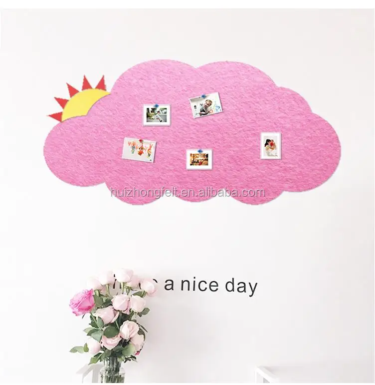 new design 2020 decorative felt pinboard for kids