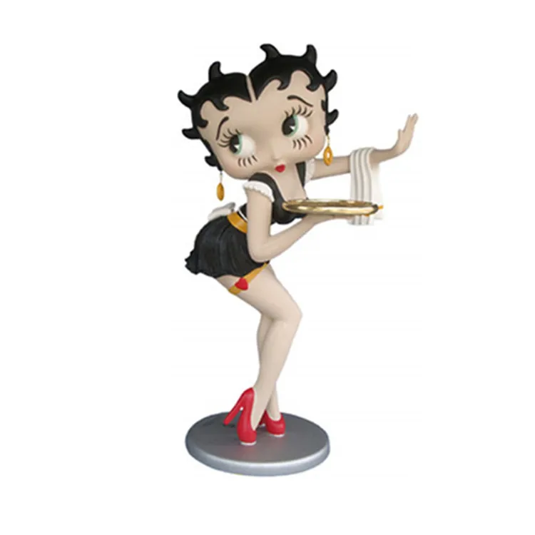 betty boop waitress figurine