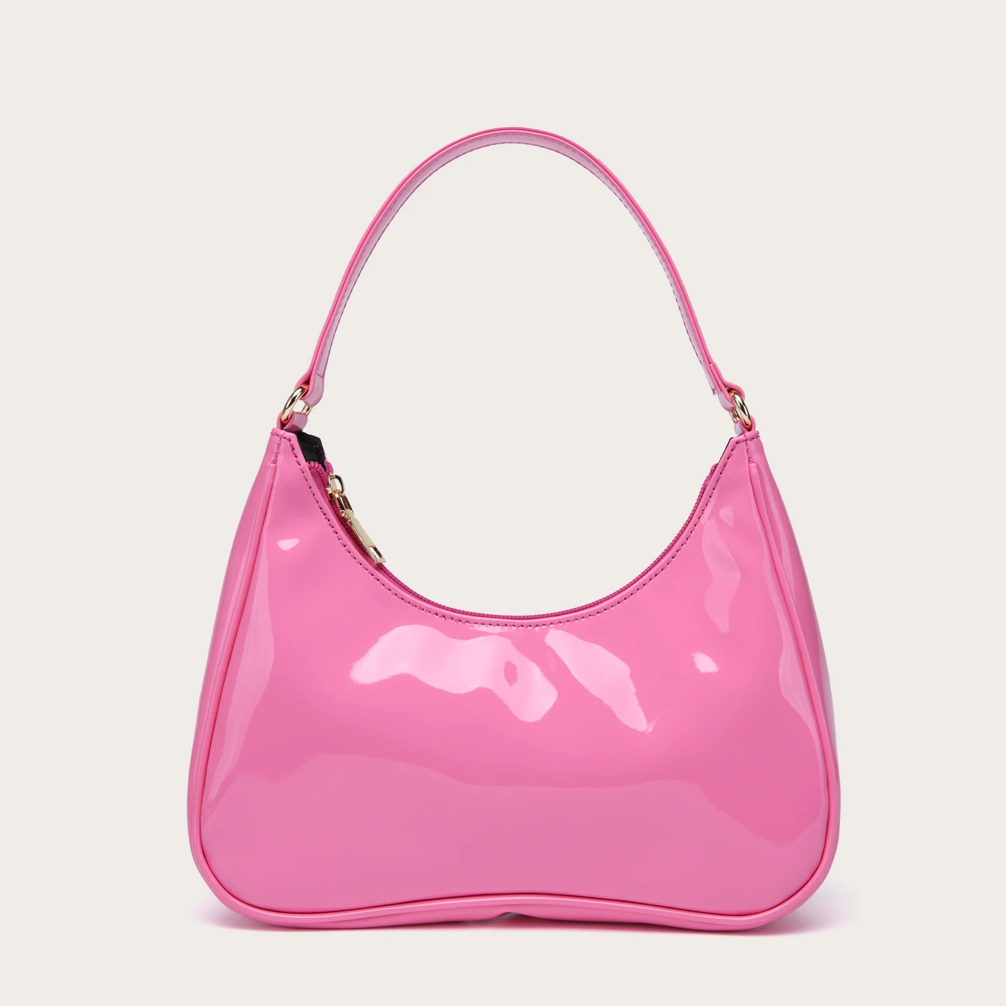 

2022 Soft Women Underarm Bag Retro Solid Color ladies handbags Fashion Design woman Small Shoulder Bags