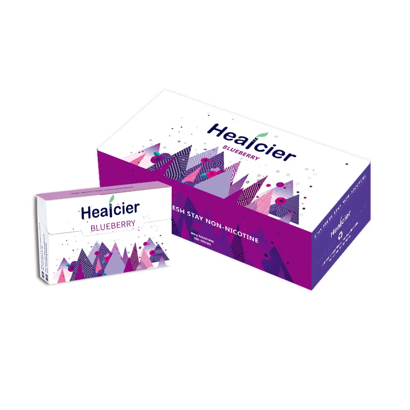 

2021 New Flavors Healcier Brand Not Burning Heat Cigarette Herbal Stick For Heat Device Use, Blue/purple/green etc.