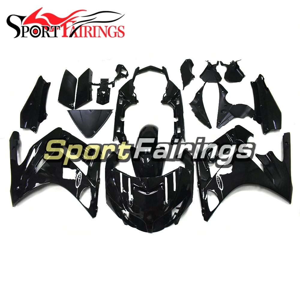 

Gloss Black motorcycle Fairings for Yamaha FJR1300 2007 2008 2009 2010 2011 07 08 09 10 11 ABS Compression bodyworks plastic, As pictures shown