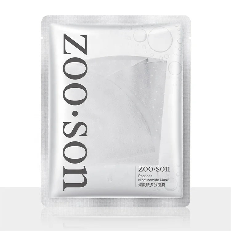 

10pcs/box OBO cosmetic ZOOSON moisturizing tender skin Nicotinamide polypeptide sheet mask for face