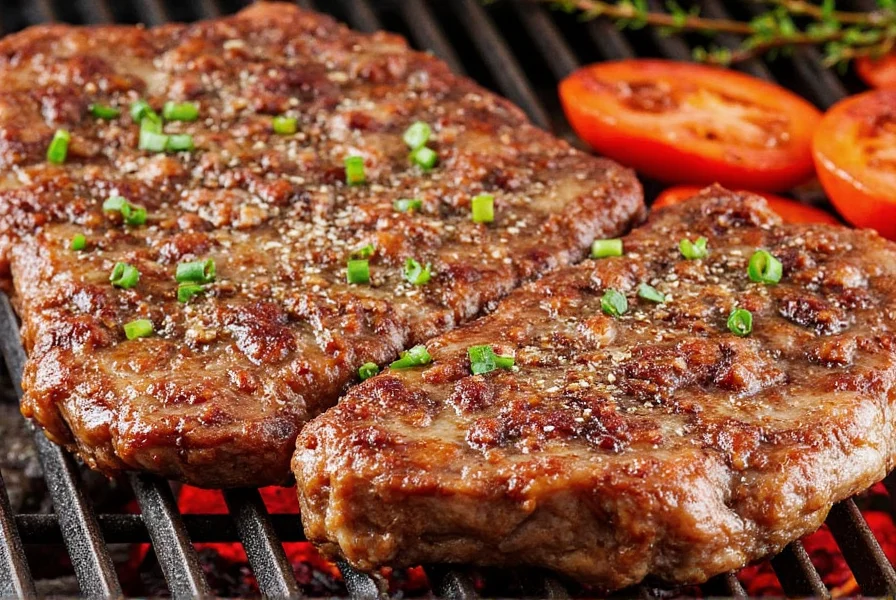 Grilled perfect steak