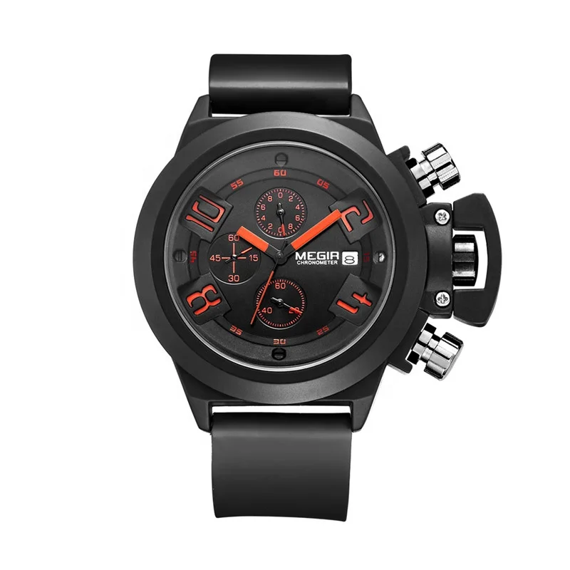 

Megir clock 2002 quartz watch Military Quartz Watches