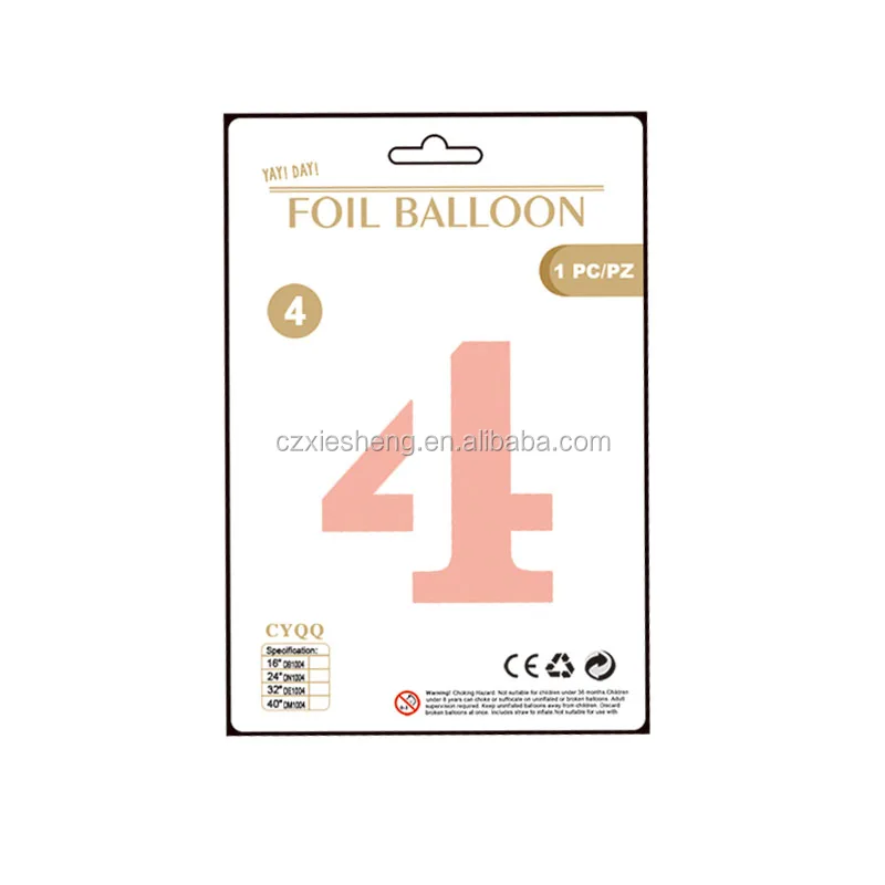 New 7 Inch Mini Size Foil Number Digit Banner Bunting Balloon With Card Individual Package Kids Toy Party Birthday Decoration Buy 7 Inch Mini Foil Balloon Number Balloon Banner Bunting Balloon Product On