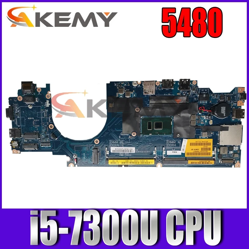 

100% WORKING For Latitude 5480 motherboard CDM70 LA-E081P i5-7300U 2.6GHz CN-0HXXM1 0HXXM1 mainboard tested ok