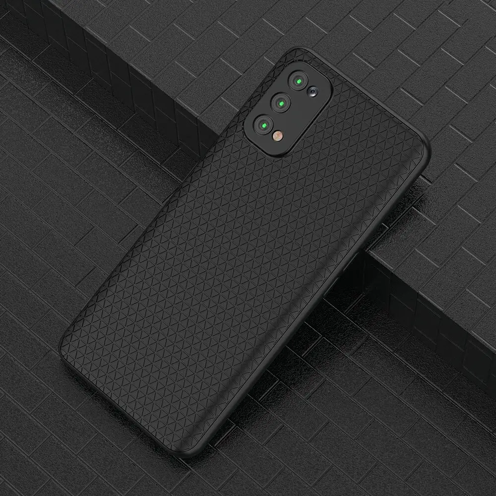 

For OPPO A92/A52/A72 Phone Case Silicone Gel Rubber Case Protective TPU Back Cover for OPPO A92/A52/A72, Black