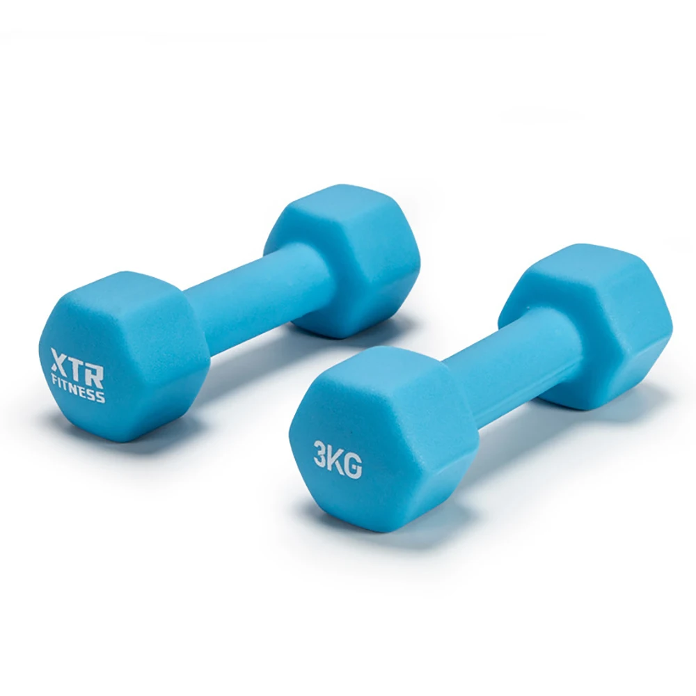 

Factory Outlet weight lifting equipment standard handles colorful rubber dumbbell for strength training, Custom color