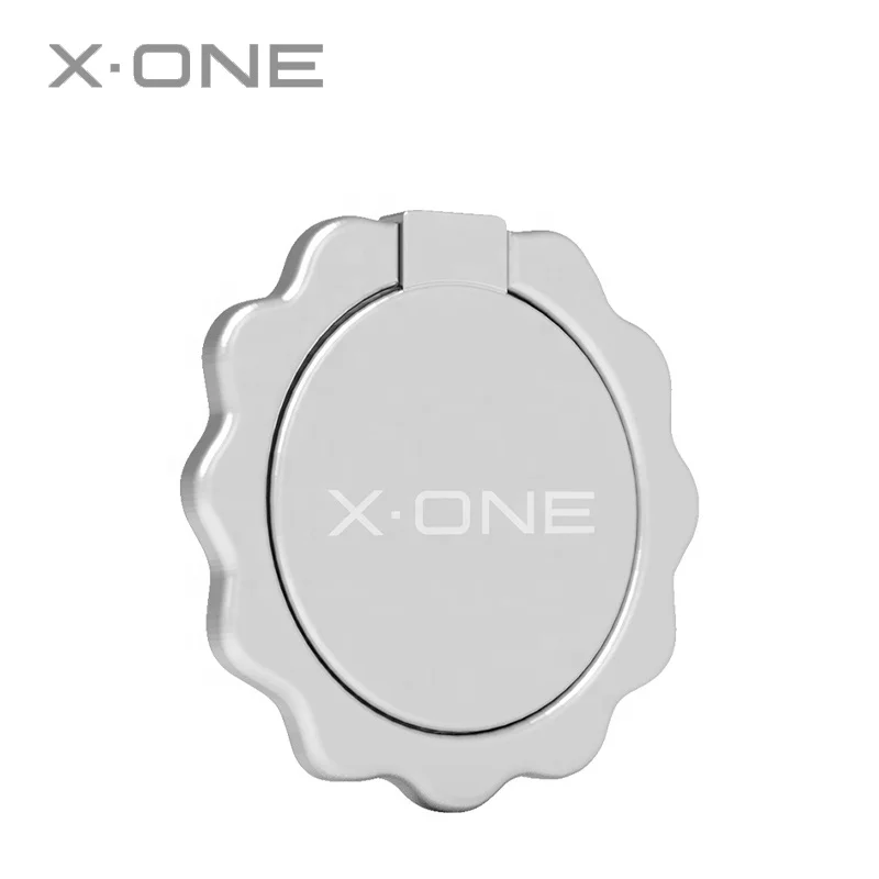 

X.ONE Powerful Adhesive Firmly Stick Zinc Alloy 360 Rotating Phone Ring Holder For Moblie phone and Tablet, Black,gray,silver,gold,rose gold