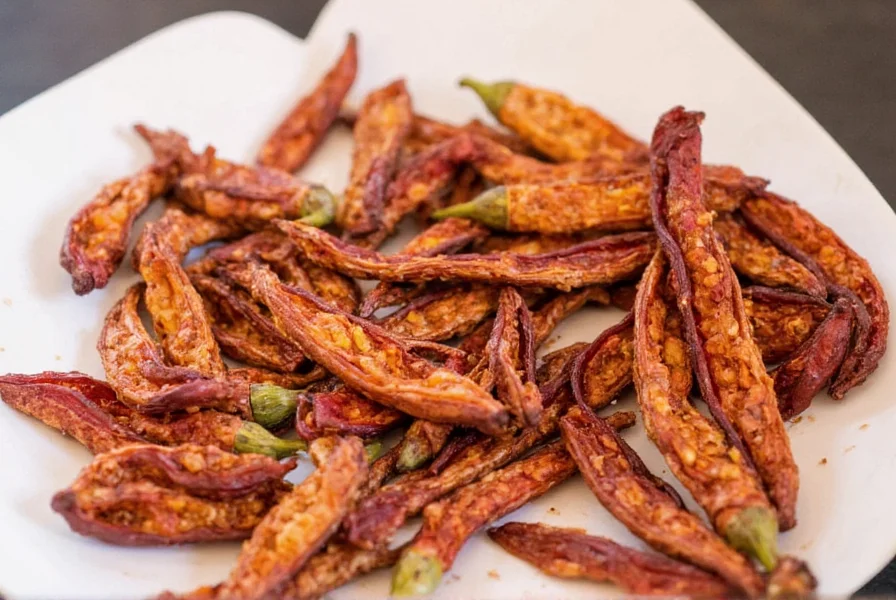 Dehydrated Pepper in Jar