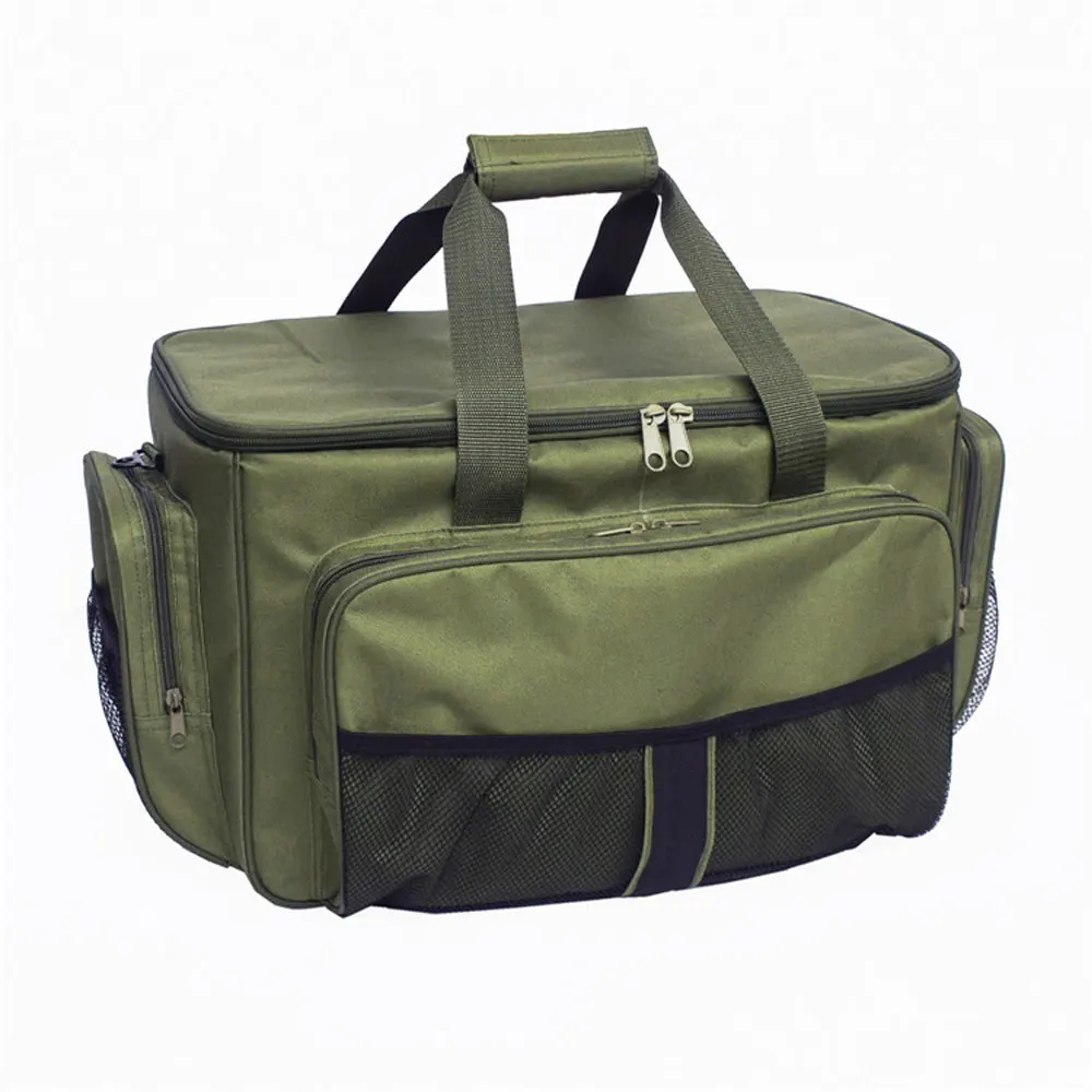 

Hot Sale Wholesale High Quality Reusable Insulated Freezable Non Woven Folded Lunch Cooler Bag For Men