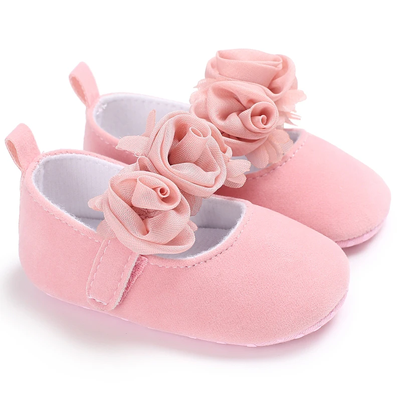 
Wholesale baby walking shoes cute soft-soled indoor non-slip princess shoes baby girls shoes 