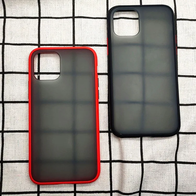 

Ultra thin pc tpu frosted shockproof cell phone back cover case for tecno spark 4 air