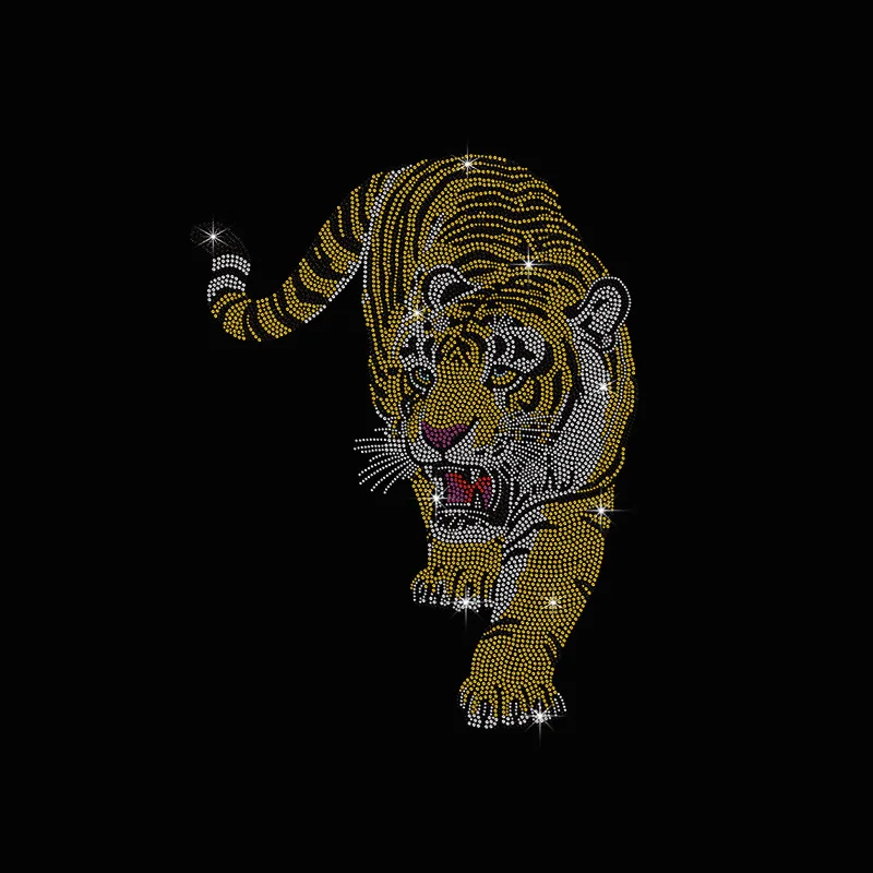 Cool Tiger Transfer Rhinestone Design Buy Transfer Rhinestone Design Rhinestone Design Tiger Transfer Rhinestone Product On Alibaba Com