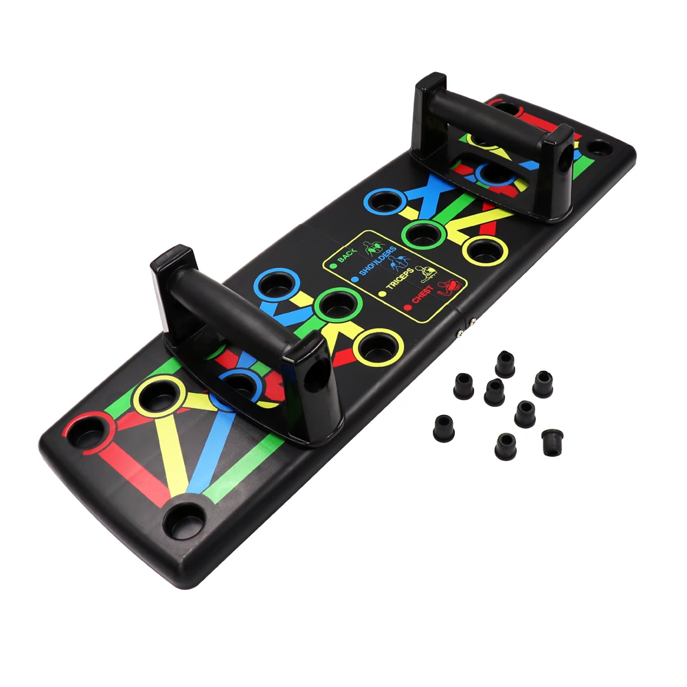 

Factory Price Home Exercise Equipment Multi-function Push Up System Multifunctional Foldable Push-up Board