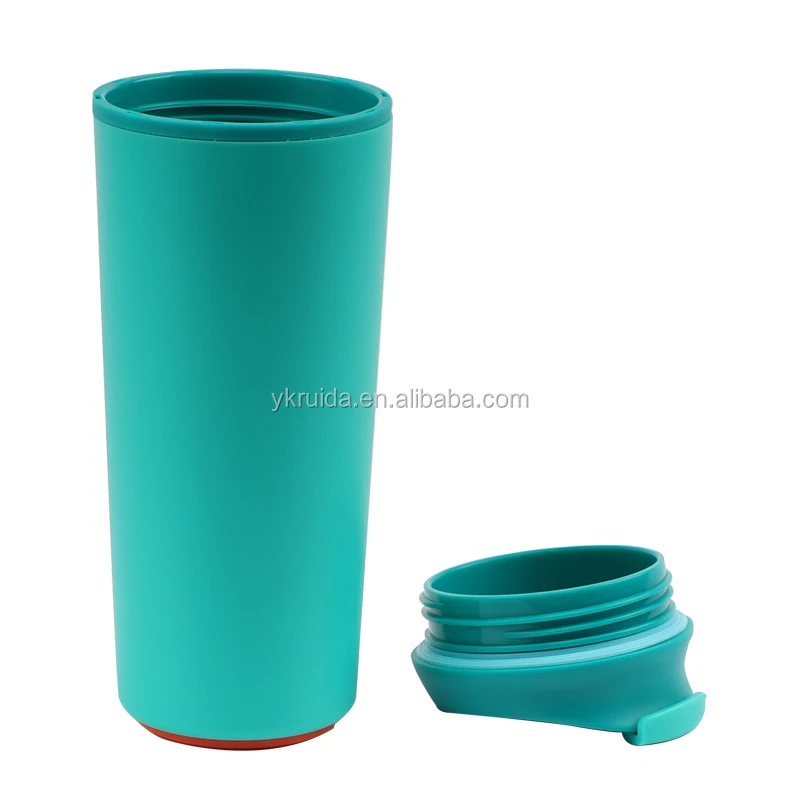 
12oz plastic suction cup double wall vacuum plastic suction tumbler silicone suction cup 