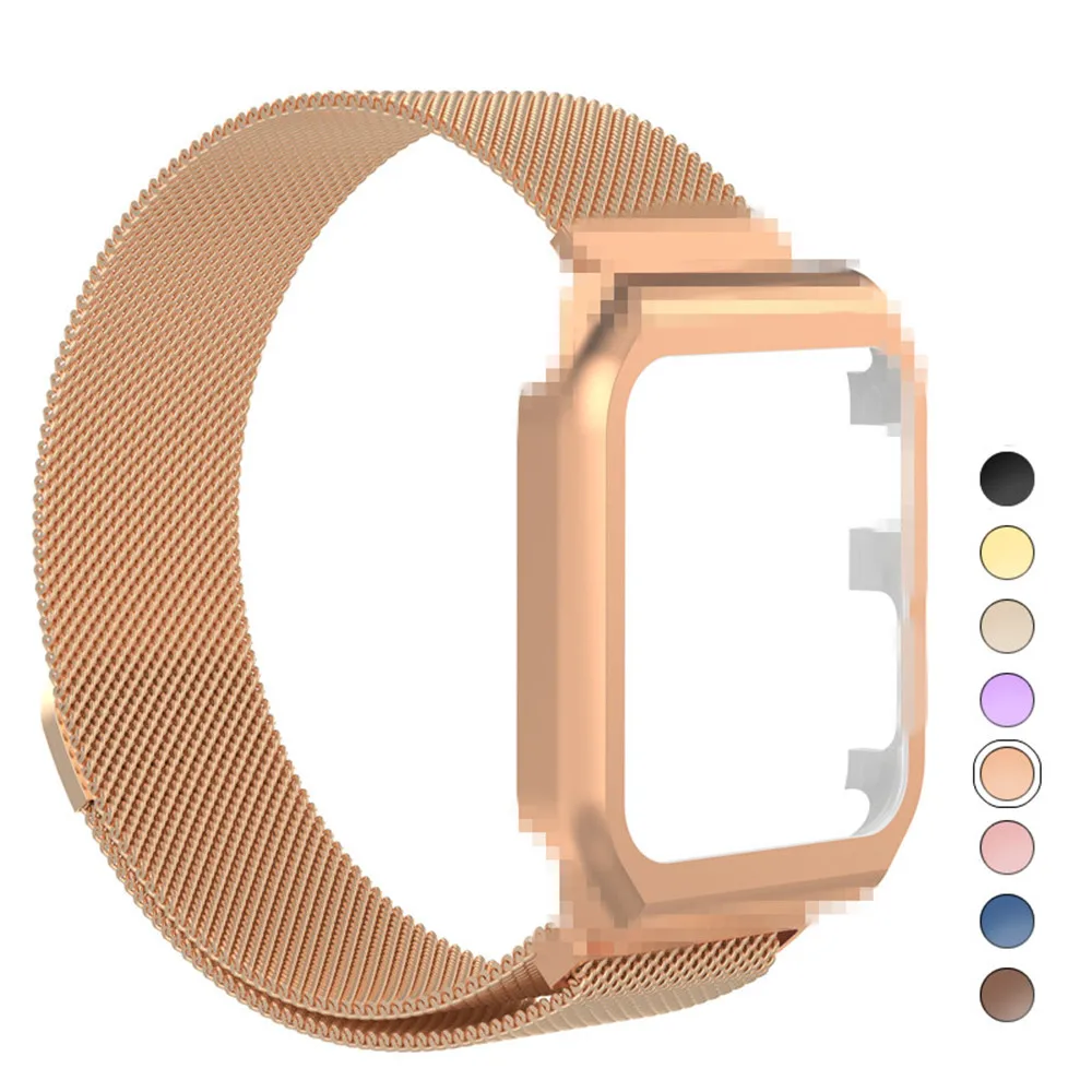 

smart watch replacement bands for xiaomi mi band 5 wristband replacement band letsfit watch wristbands smart watch BLE calling, Mosaic gold/lavender/pink