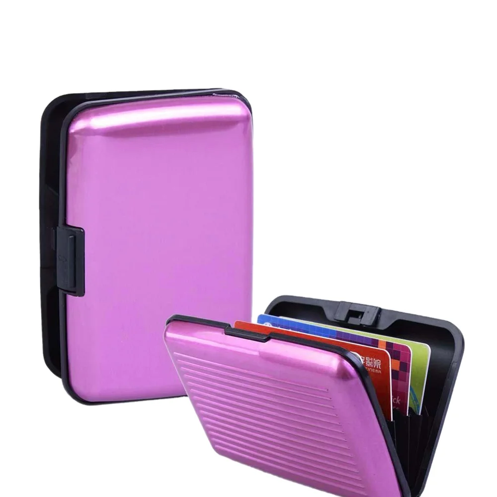 

Small MOQ RFID Blocking waterproof business id wallet credit card holder