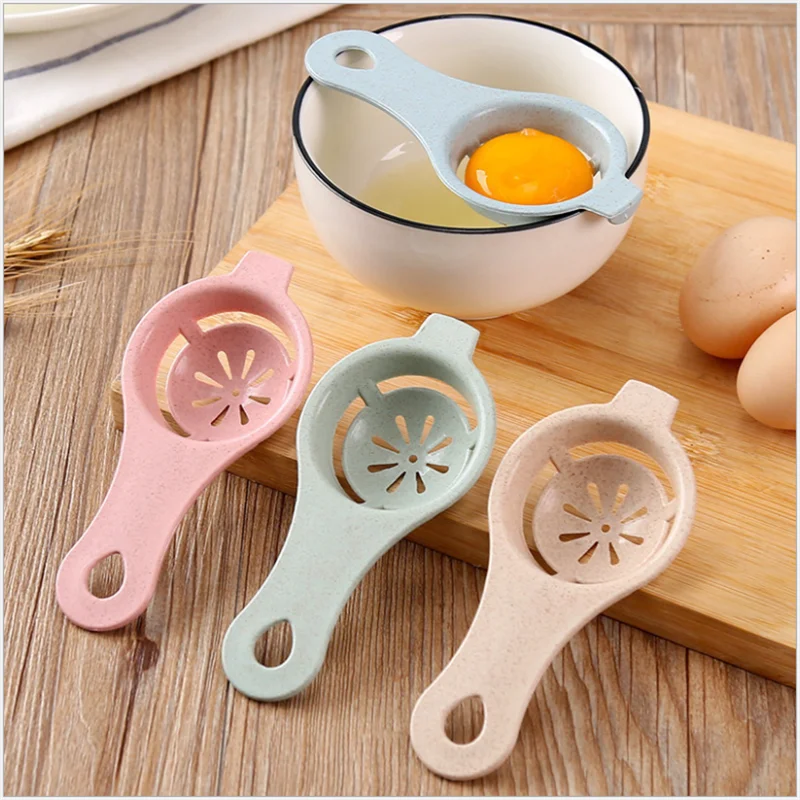 

1PC  Plastic Egg Separator White Yolk Sifting Home Kitchen Accessories Chef Dining Cooking Kitchen Gadgets Kitchenware, Blue