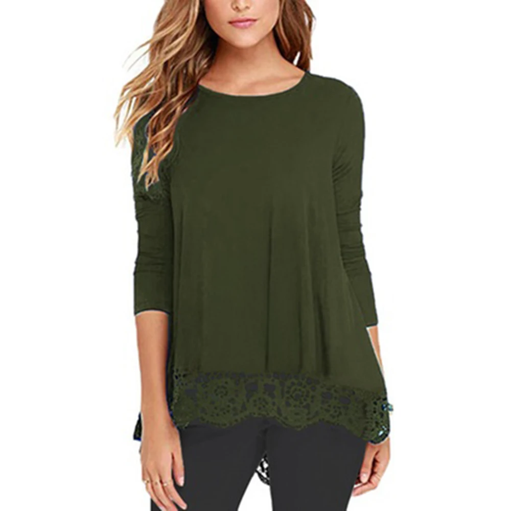 
Women Long-Sleeve Top ladies tops tops woman long sleeve t-shirt 