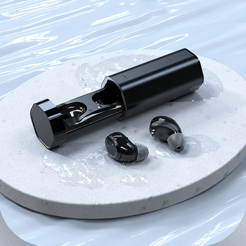 

Sport and Mini In-ear High Quality True Wireless Stereo Headphones Earphones Wireless Earbuds, Black/blue