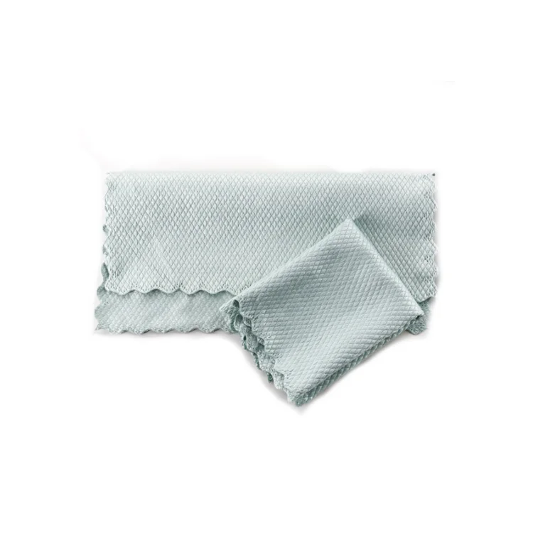 

Glass Polishing Cloth dish Rags Kitchen Scale Cloth Absorbent polishing cloth micro fiber towel