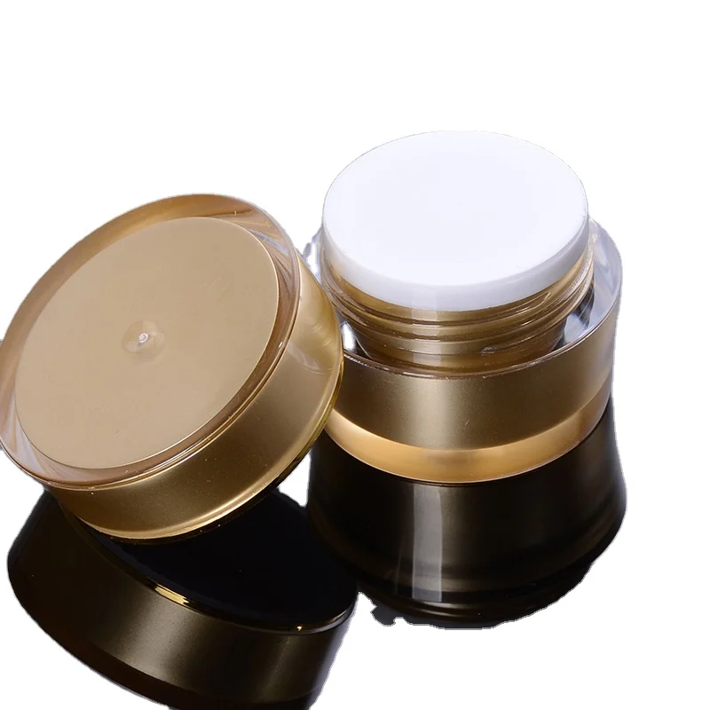 

Luxury skin care cosmetic eye cream double wall jar