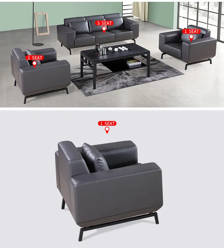 Pengpai 5 Seater Sofa Sets Chesterfield Sofas For Office