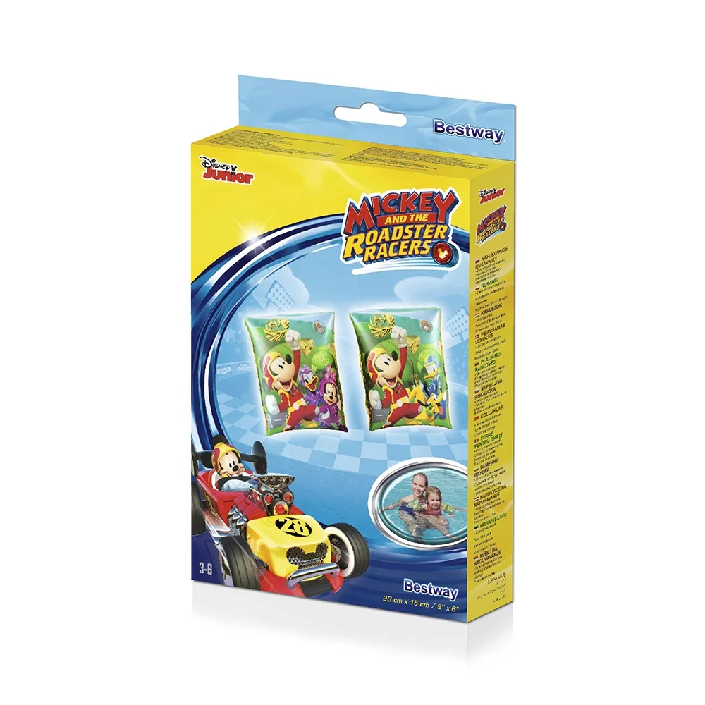 

Mickey Minnie Children Swimming Arm Ring Baby Armband Kids Swim Floaties