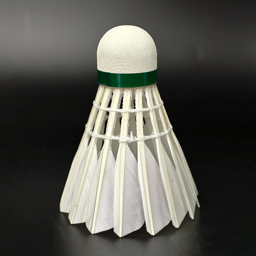 DunRun DR-09 Cigu Duck Feather Shuttlecock Badminton Tough Stem High Durability for Club Match and Professional Training