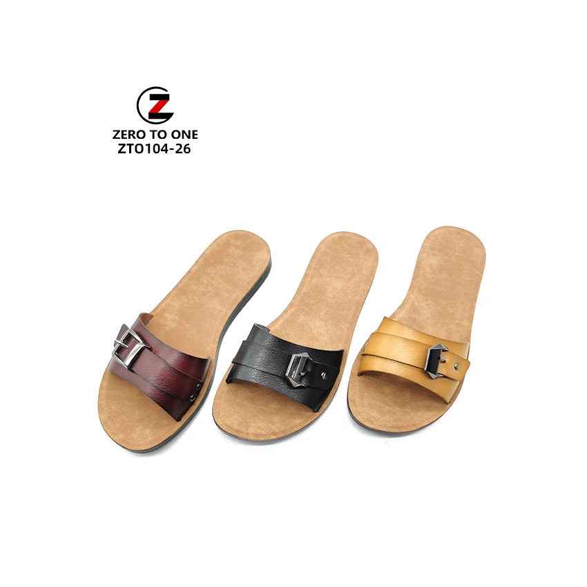

Spring 2021 Durable Microfiber sandal made in china name brand wholesale shoes fashion plain flip flop slipper, Customized color