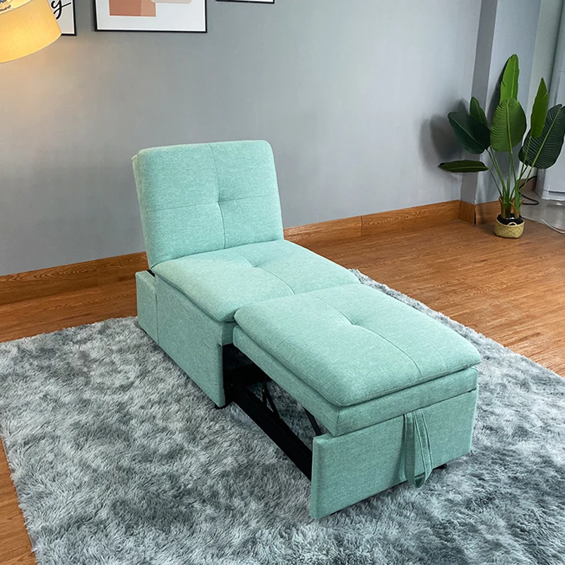Small Single Sofas Bed Home Furniture Sofa Bed Set Plastic Legs Fabric