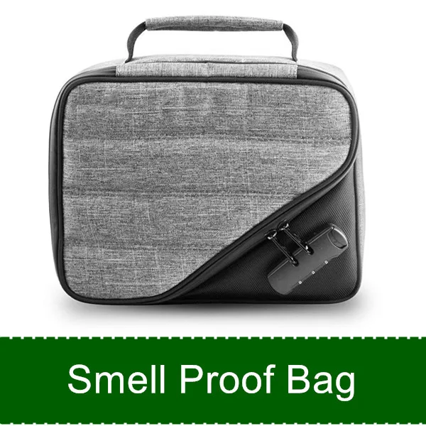 Crossbody Smell Proof Bag Waterproof Zipper Shoulder Bag Travel Gym