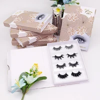 

Wholesale 3d Faux Silk Strip Lashes Mink Lashes With Custom Logo