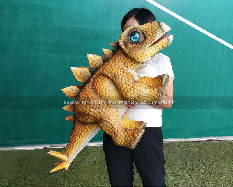 Silicone Christmas Customized Hand Control Realistic Baby Dinosaur