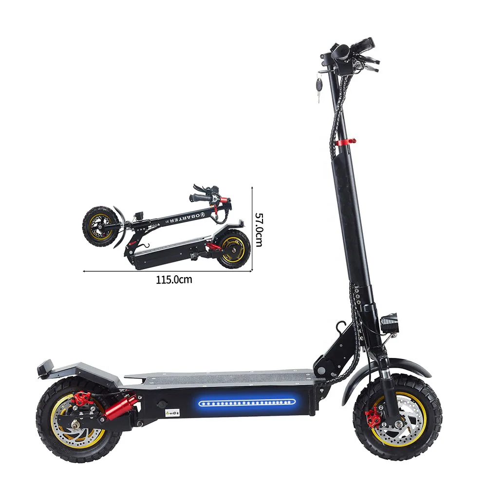 

EU Oversea Warehouse Free Shipping 48v 21ah 10inch hub motor Foldable Adult Electric Scooter