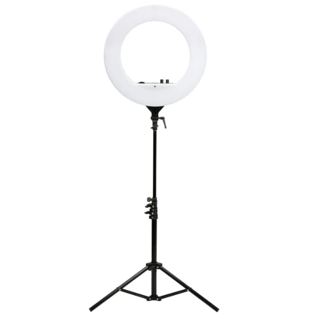 

18 Inch 45cm Beauty Fill Light Remote Control LED Ring Light 18 with 2.1m Tripod Stand dimmable led ring lamp