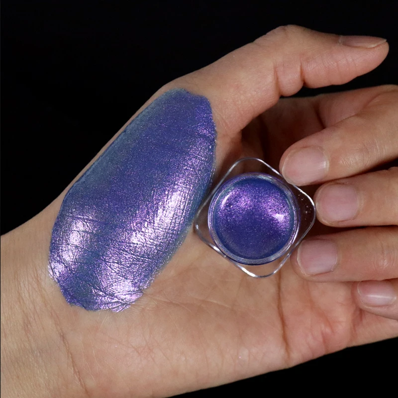 

wholesale water activated magic rainbow mica pigment color face body paint cosmetic eyeshadow for makeup