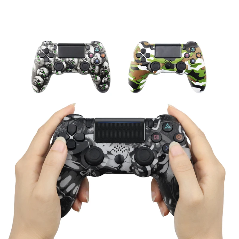 

Wireless Joystick for PS4 Controller Fit For mando ps4 Console For Playstation Dualshock 4, Camo gray/green/black/white