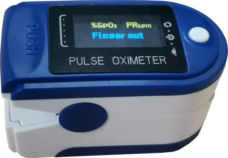 
CE Approved Portable Mini Finger Pulse Indicator Spo2 Blood Pressure Digital Pulse for Baby and Adult 