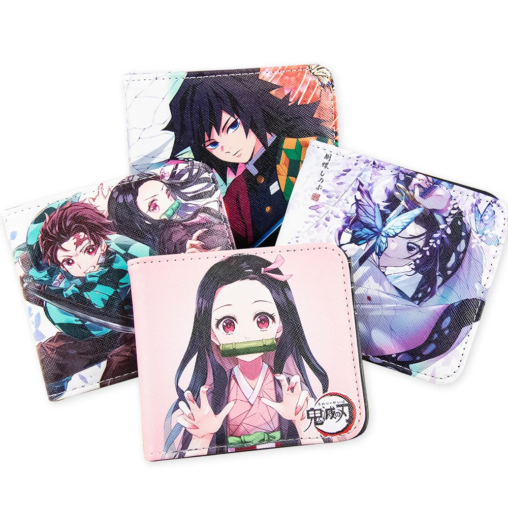 

Japan Anime Hot Sale Cartoon Full Time Coin Purse Student Leather Wallet