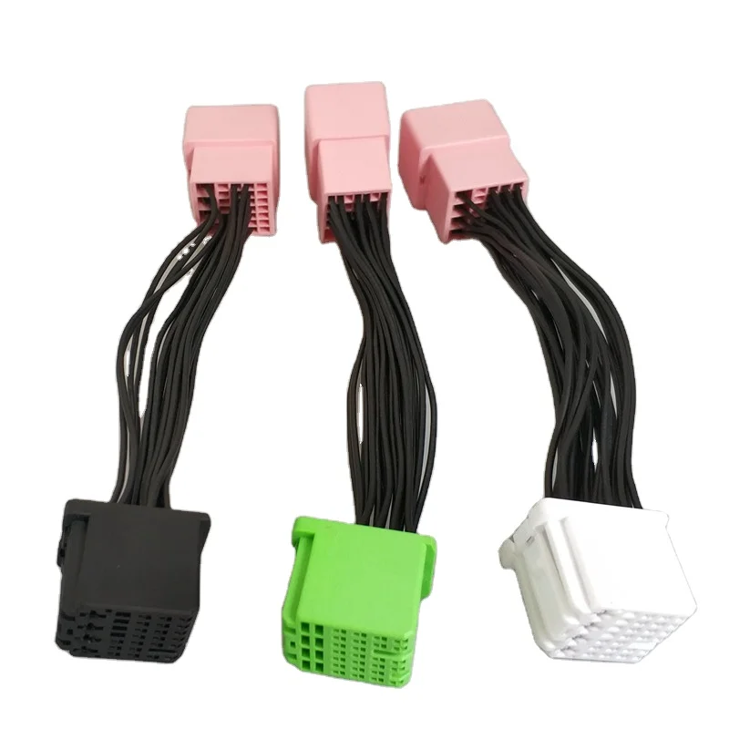 Car Iso Radio Plug Car Stereo 40 Pin Male Auto Electrical Wire